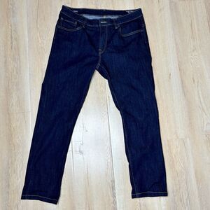Buffalo Jeans Mens Size 36x32 Blue Denim Pants Slim  Ash
